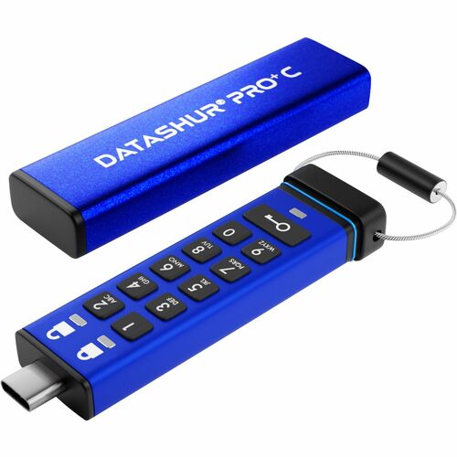 iStorage datAshur PRO+C  32GB USB 3.2 (Gen 1) Type C Flash Drive IS-FL-DA3C-256-32
