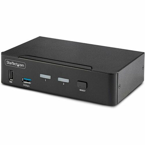 StarTech.com 2-Port USB 3.2 Gen 1 KVM Switch - DisplayPort - 8K 60Hz D86A2-2-PORT-8K-KVM