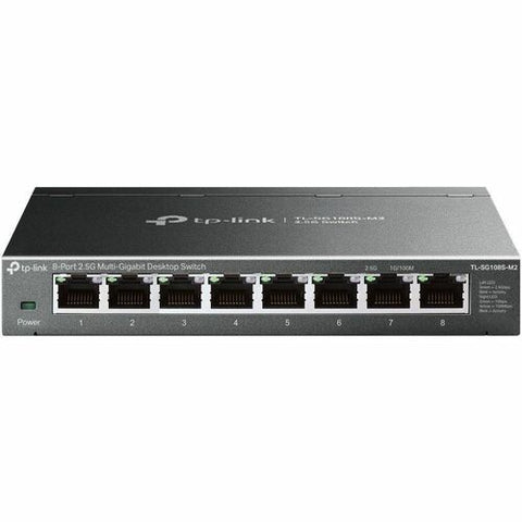 TP-Link 8-Port 2.5G Multi-Gigabit Desktop Switch TL-SG108S-M2