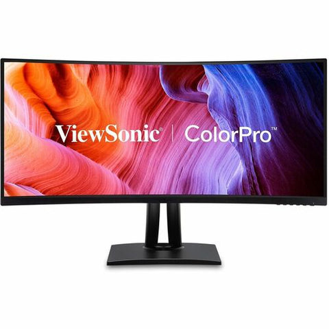 ViewSonic ColorPro VP3456A 34" LCD WQHD Curved Monitor (USB-C, HDMI, DP) VP3456A