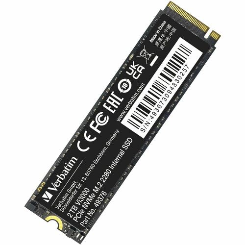 Verbatim 2TB Vi3000 PCIe NVMe M.2 2280 Internal SSD 49376