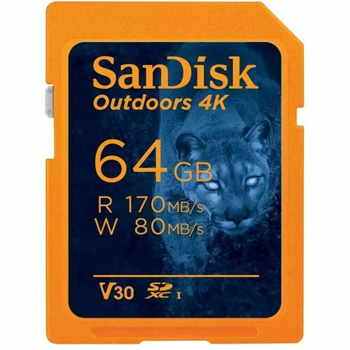 SanDisk SDSDXW2-064G-GN6VN 64GB SDXC Card SDSDXW2-064G-GN6VN