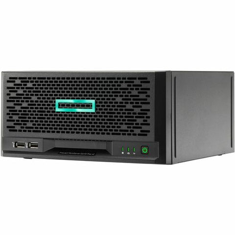 HPE ProLiant MicroServer Gen10 Plus v2 E-2314 4- core 1P 16GB-U VROC 4LFF-NHP 180W External PS Server P69101-005