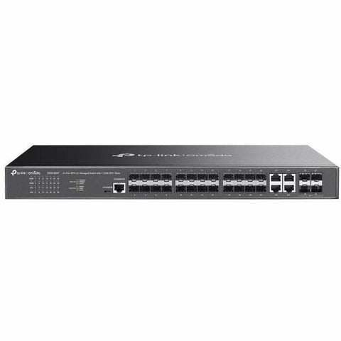Omada 24-Port SFP L2+ Managed Switch with 4 10GE SFP+ Slots SG3428XF