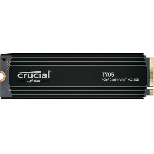 Crucial T705 1TB PCIe Gen5 NVMe M.2 SSD with Heatsink CT1000T705SSD5