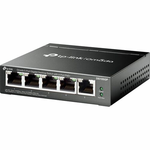 TP-Link Omada DS105GP 5-Ports Unmanaged Ethernet Switch DS105GP