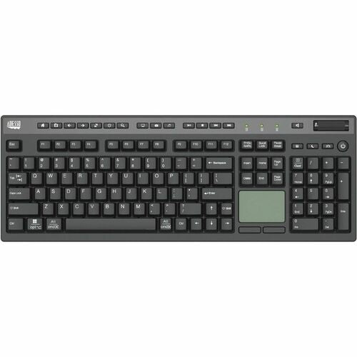 Adesso Multi-Channel Touchpad Keyboard for Windows/Mac/Android OS AKB-445UB