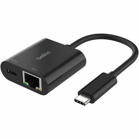 Belkin Connect USB-C to Ethernet + Charge Adapter 100W INC019BTBK