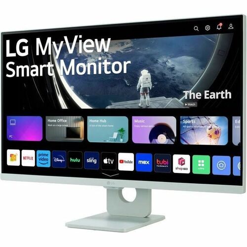 LG 27" Full HD IPS MyView Smart Monitor with webOS and Built-in Speakers 27SR50F-G
