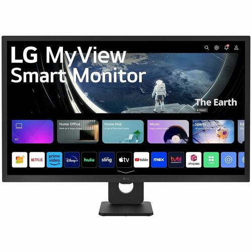 LG 32" full hd IPS Myview Smart Monitor With Webos and Built-in Speakers 32SR50F-B