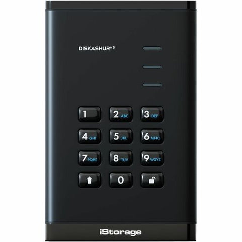 iStorage diskAshur3 Hard Drive IS-DA3-256-5000-B