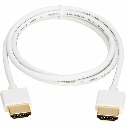 Tripp Lite series Slim P569-003-SLIM-W HDMI A/V Cable P569-003-SLIM-W
