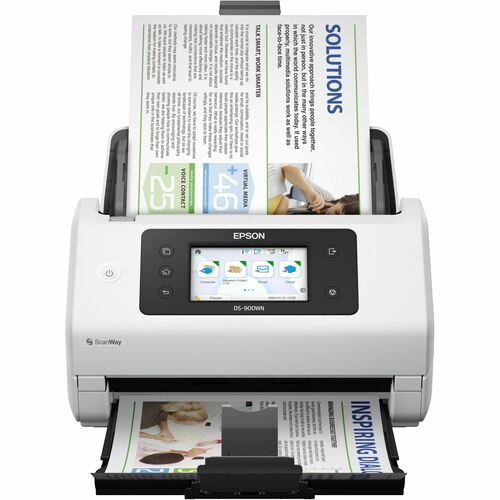 Epson DS-900WN EdgeLink High-Speed Wireless Network Color Document Scanner B11B276201