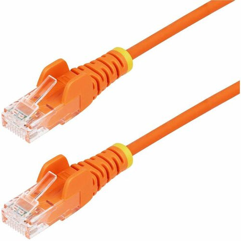 StarTech.com Slim Cat6 Ethernet Cable - LSZH N6PAT10ORS