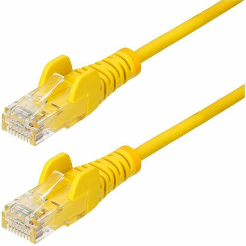 StarTech.com Slim Cat6 Ethernet Cable - LSZH N6PAT1YLS