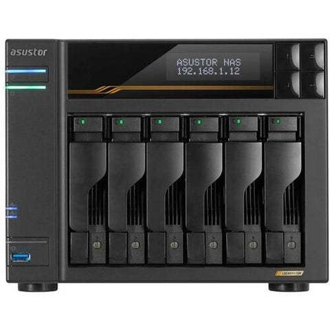 ASUSTOR LOCKERSTOR 6 Gen3 AS6806T SAN/NAS Storage System AS6806T
