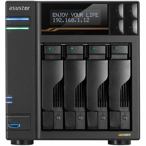 ASUSTOR LOCKERSTOR 4 Gen3 AS6804T SAN/NAS Storage System AS6804T