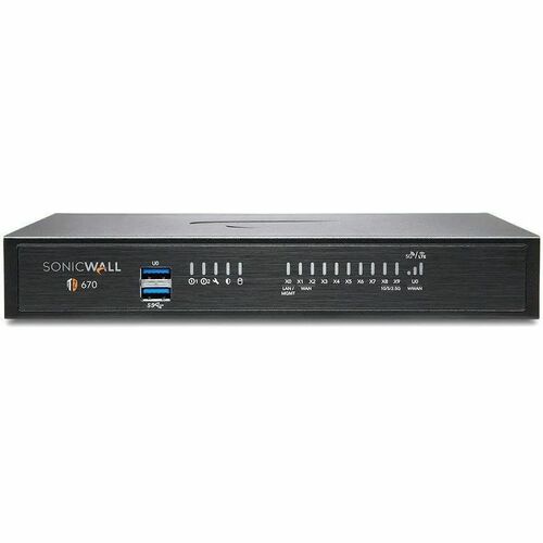 SonicWall TZ670 Network Security/Firewall Appliance 03-SSC-3028