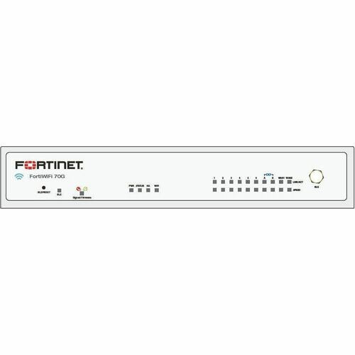 Fortinet FortiWifi FWF-70G Network Security/Firewall Appliance FWF-70G-A-BDL-809-12