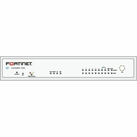 Fortinet FortiWifi FWF-70G Network Security/Firewall Appliance FWF-70G-A-BDL-809-12