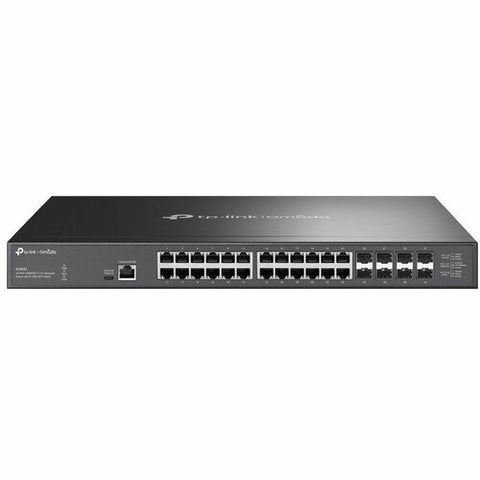 TP-Link Omada 24-Port 10GBASE-T L2+ Managed Switch with 8 10GE SFP+ Slots SX3832