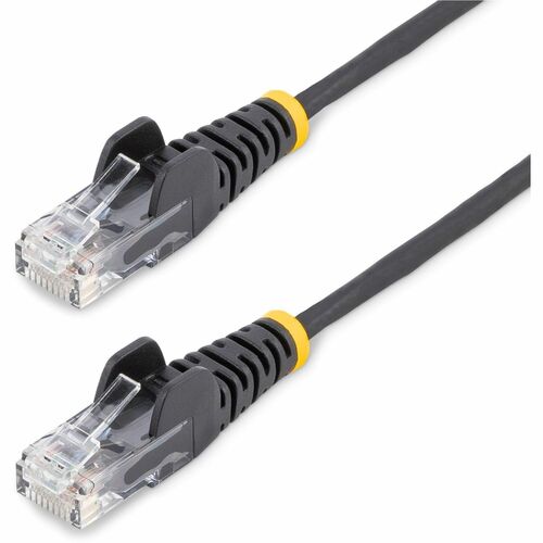 StarTech.com Slim Cat6 Ethernet Cable - LSZH N6PAT15BKS