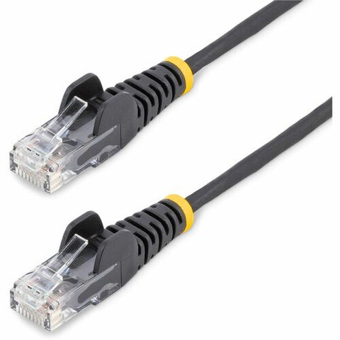 StarTech.com Slim Cat6 Ethernet Cable - LSZH N6PAT30BLKS