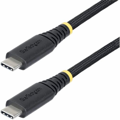 StarTech.com 10ft Braided USB-C Charging Cable M/M S2CEPR10F-USB-CABLE