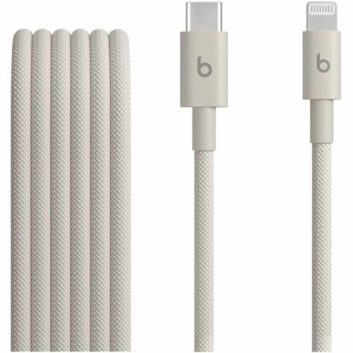 Beats by Dr. Dre USB-C to Lightning Woven Cable (1.5 m / 5 ft.) - Surge Stone MDGL4LL/A