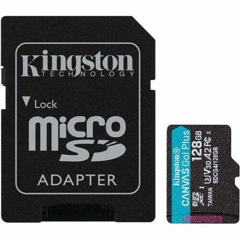 Kingston Canvas Go! Plus 128GB microSDXC Card SDCG4/128GB