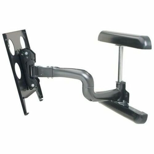 Chief Large 25 Inch Extension Monitor Arm Wall Mount - For 32-65 inch Displays - Black PWRUB