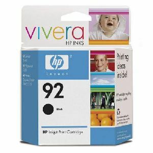 HP 92 Black Ink Cartridge C9362WN#140