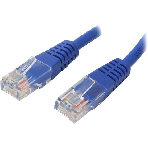 StarTech.com 1 ft Blue Molded Cat 5e UTP Patch Cable M45PATCH1BL