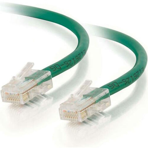 C2G 50 ft Cat5e Non Booted UTP Unshielded Network Patch Cable - Green 24394