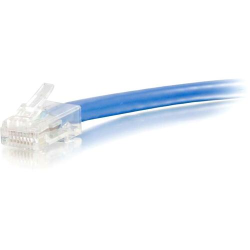 C2G 75 ft Cat5e Non Booted UTP Unshielded Network Patch Cable - Blue 24399