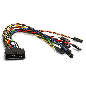 Supermicro Front Control Cable 16-pin Split Convertor 6" , PBF CBL-0084L