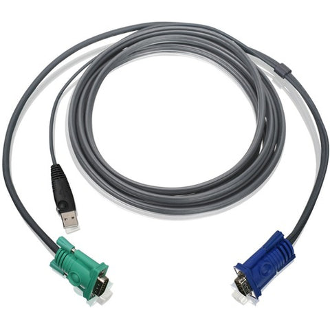 IOGEAR USB KVM Cable 10 Ft G2L5203U