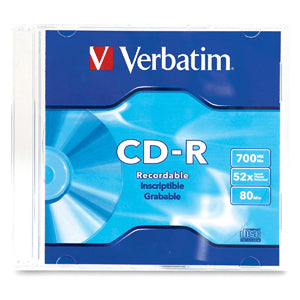 Verbatim 52x CD-R Media 94776-50X1PK