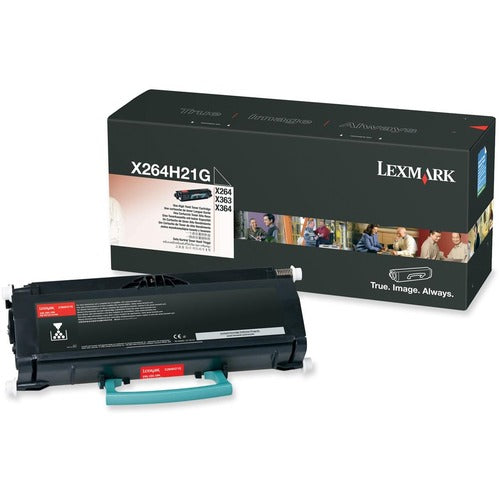 Lexmark High Yield Black Toner Cartridge X264H21G
