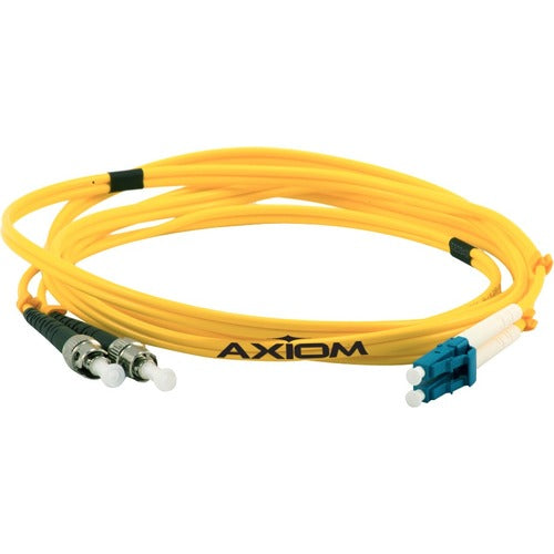 Axiom Fiber Optic Duplex Network Cable LCSTSD9Y-2M-AX