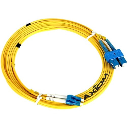 Axiom Fiber Optic Duplex Network Cable SCSTSD9Y-2M-AX