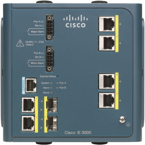 Cisco IE-3000-4TC Ethernet Switch IE-3000-4TC-RF