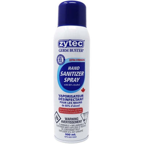 Zytec Germ Buster Sanitizing Spray Extra Strength 01346