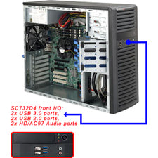 Supermicro SuperChassis SC732D4-903B System Cabinet CSE-732D4-903B