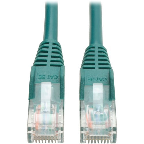 Tripp Lite 14-ft. Cat5e 350MHz Snagless Molded Cable (RJ45 M/M) - Green N001-014-GN