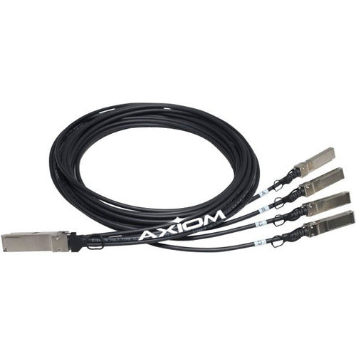 Axiom QSFP+ to 4 SFP+ Passive Twinax Cable 5m JG331A-AX