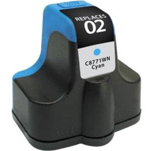 Clover Technologies Cyan Ink Cartridge for HP C8771WN (HP 02) DPC71WNCA