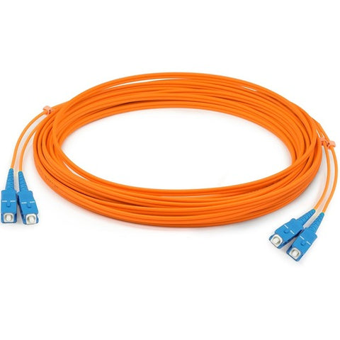 AddOn 15m Multi-Mode Fiber (MMF) Duplex SC/SC OM1 Orange Patch Cable ADD-SC-SC-15M6MMF