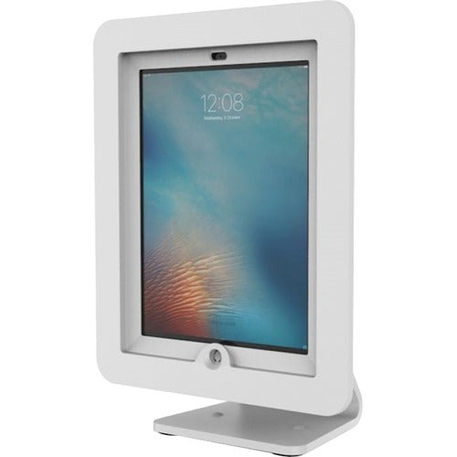 Compulocks iPad Enclosure Kiosk - Rotates 360' and Swivels - WHITE - Fits iPad 1/2/3/4/AIR AIO-W
