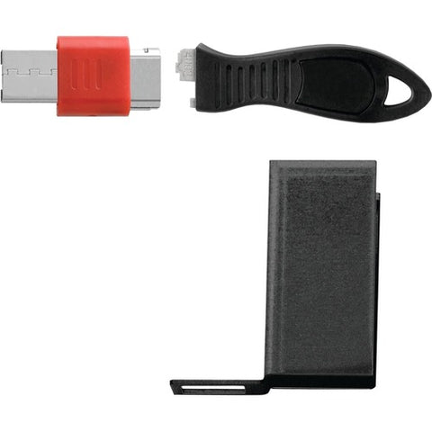 Kensington USB Port Lock with Rectangular Cable Guard 67914